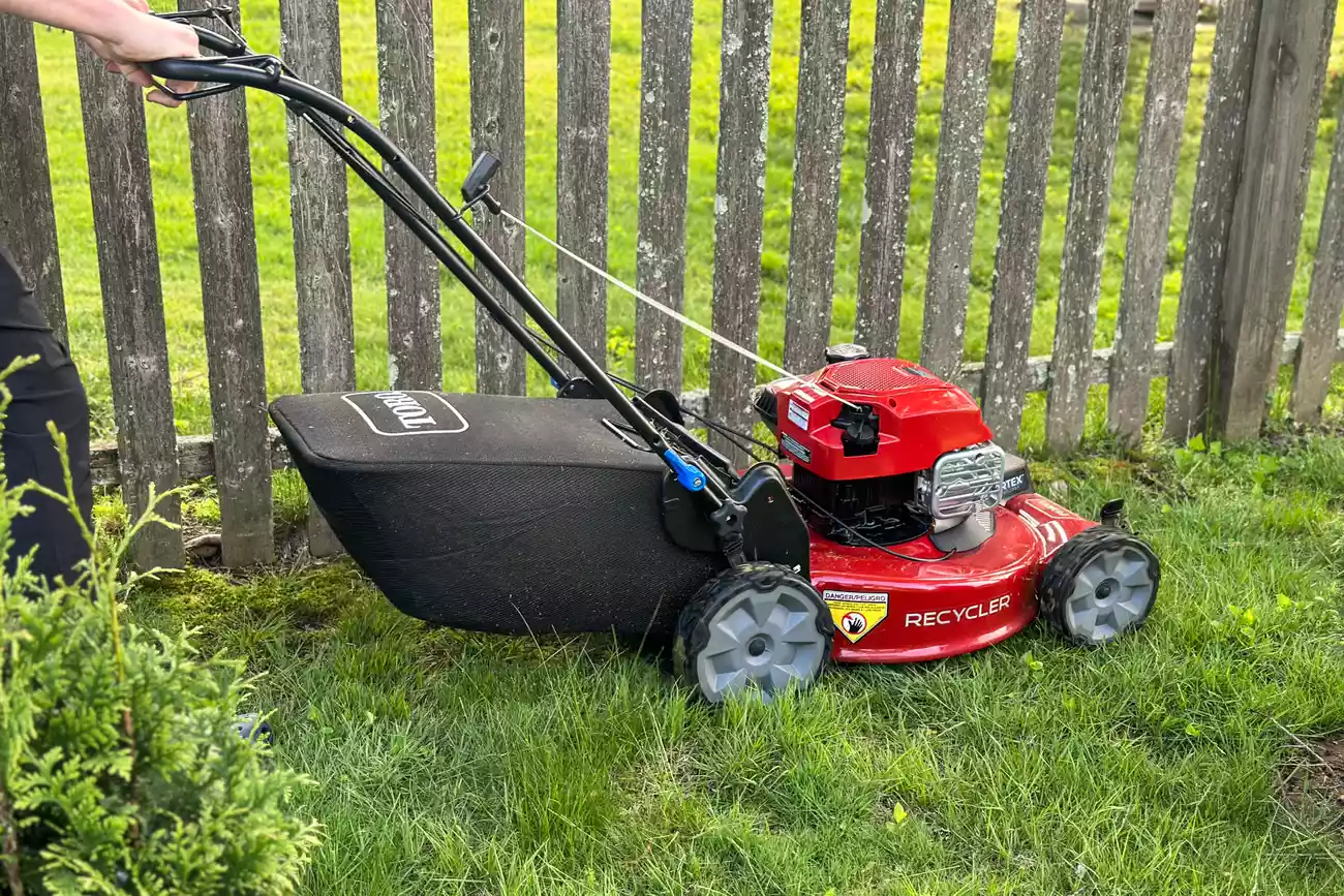Riding and push mowers